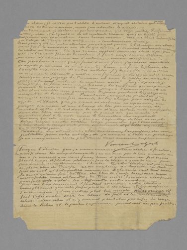 Van Gogh Museum krijgt belangrijke brief