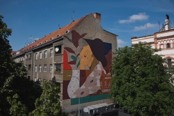 Breda schenkt muurschildering aan Wroclaw