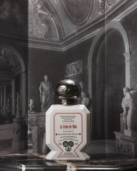 Parfums op basis van kunst uit het Louvre