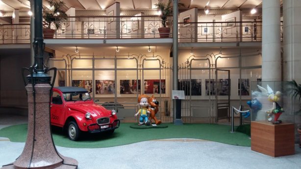 Stripmuseum Brussel trekt affiche terug