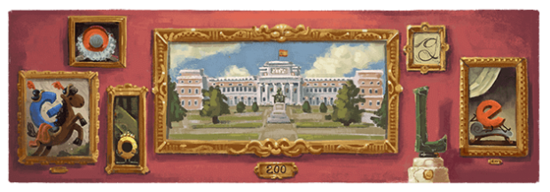 Google eert het Prado